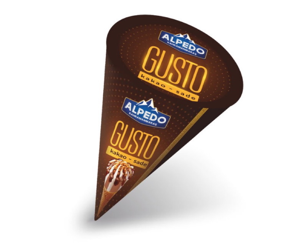 Alpedo Gusto Kakao Vanilya Dondurma 75 Gr - Ekleristan Şenevler Menü