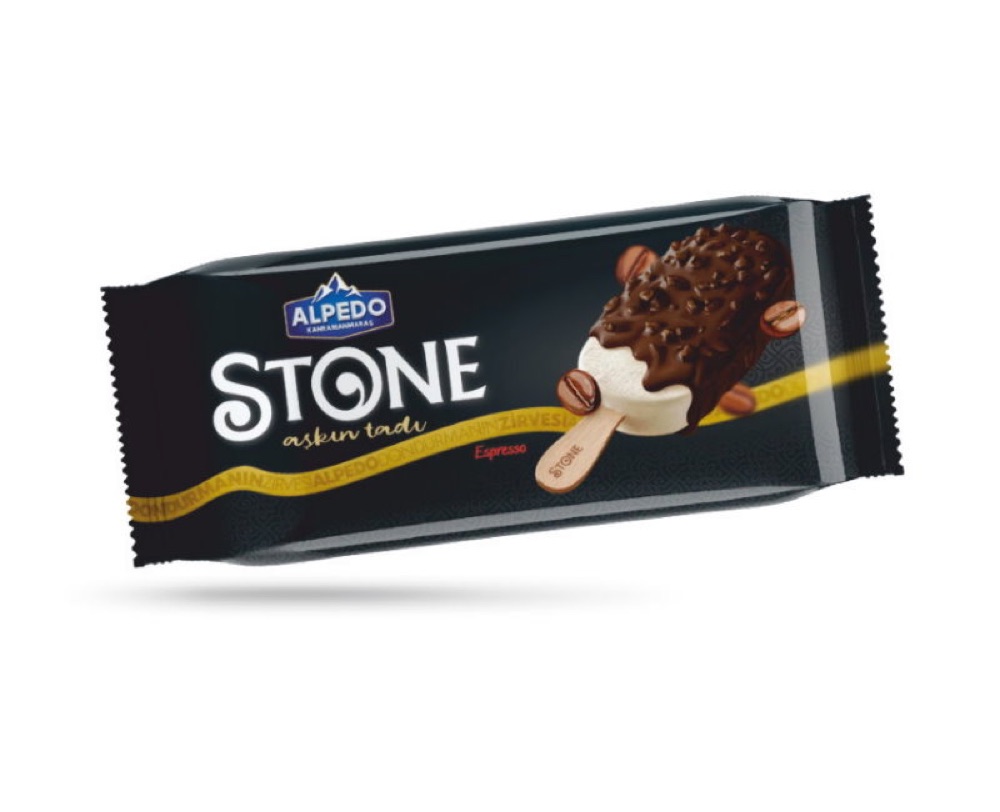 Alpedo Stone Espresso Dondurma 75 Gr - Ekleristan Şenevler Menü