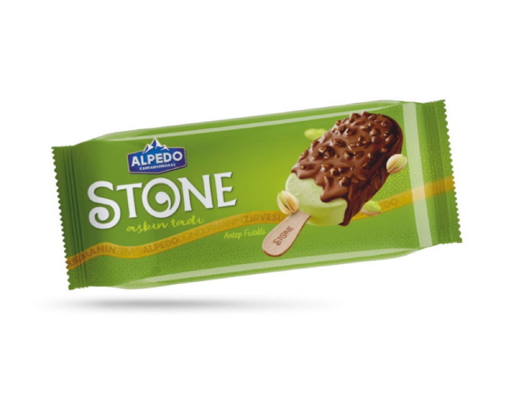 Alpedo Stone Fıstık Dondurma 75 Gr - Ekleristan Şenevler Menü