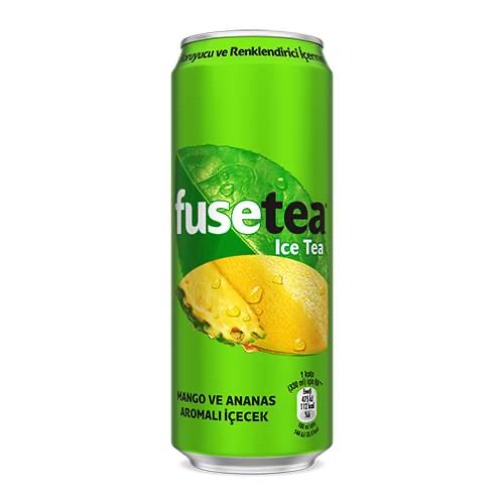 Fuse Tea Mango Ananas Kutu 330 Ml - Ekleristan Şenevler Menü
